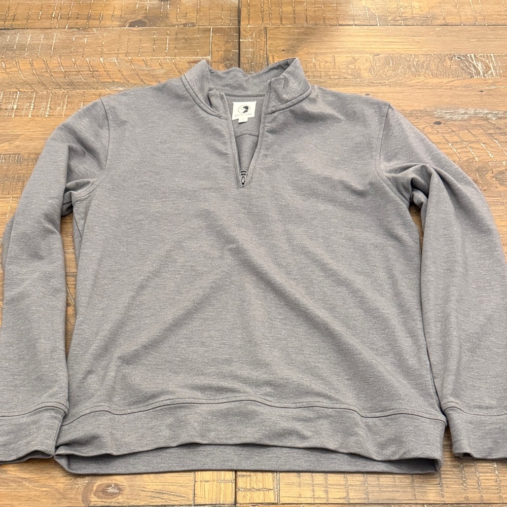 Duck Head Charcoal Quarter-Zip